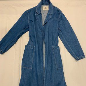 Levi's Vintage Clothing Belted Denim Trench Coat
